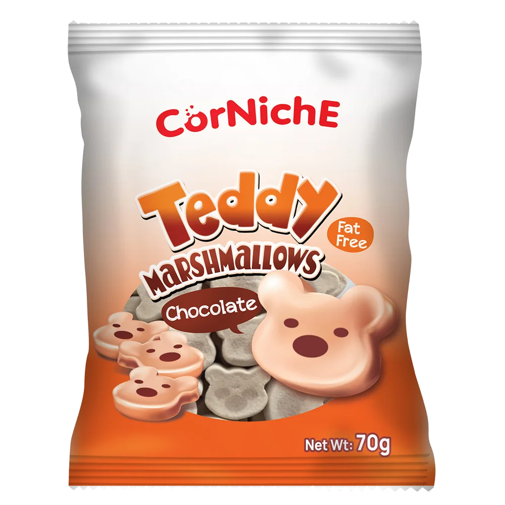Kẹo Choccolate Teddy Marshmallows 70g