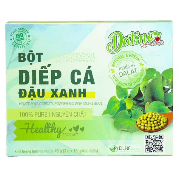 Bột diếp cá đậu xanh