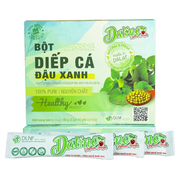 Bột diếp cá đậu xanh