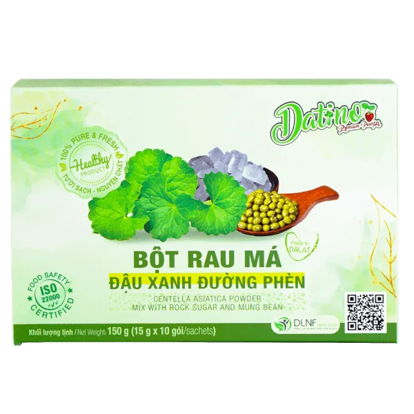 Bột rau má đậu xanh đường phèn