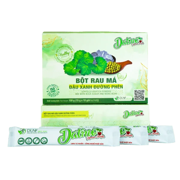 Bột rau má đậu xanh đường phèn