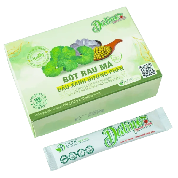 Bột rau má đậu xanh đường phèn