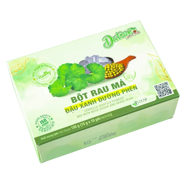 Bột rau má đậu xanh đường phèn