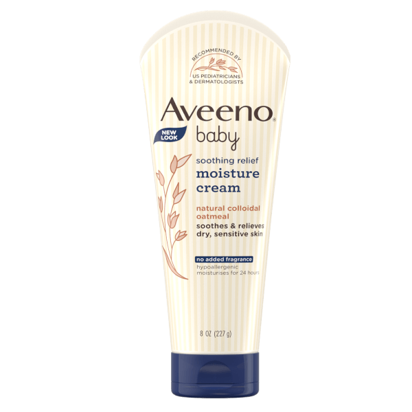 Combo 2 Kem dưỡng da cho bé Aveeno Baby dành cho da khô & nhạy cảm 227g