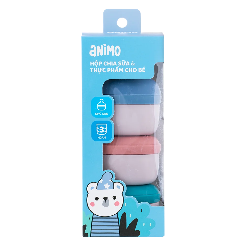 Hộp chia sữa cho bé Animo (RKN6009)
