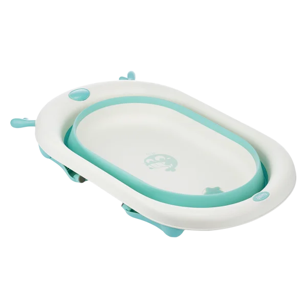 Thau tắm cảm biến nhiệt và gấp gọn Animo (Xanh, 6009) (Xanh)