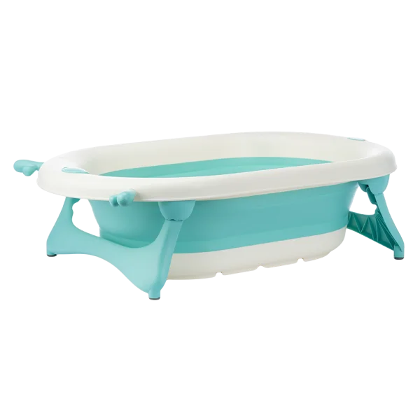 Thau tắm cảm biến nhiệt và gấp gọn Animo (Xanh, 6009) (Xanh)