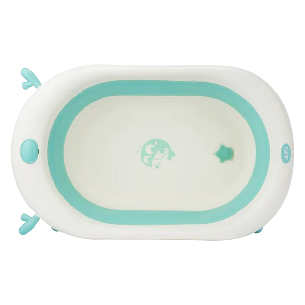 Thau tắm cảm biến nhiệt và gấp gọn Animo (Xanh, 6009) (Xanh)