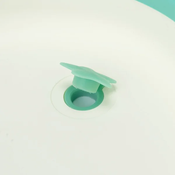 Thau tắm cảm biến nhiệt và gấp gọn Animo (Xanh, 6009) (Xanh)