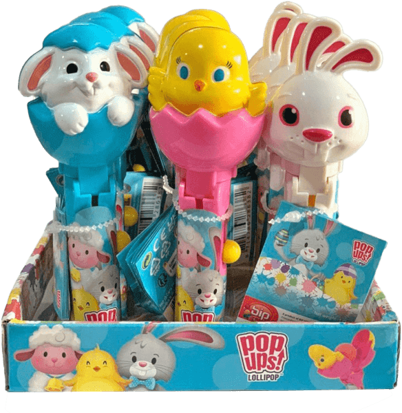 Kẹo mút Popup lễ phục sinh