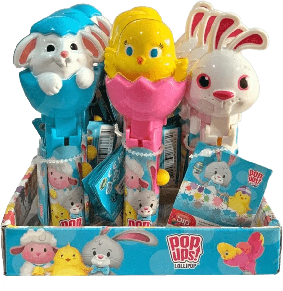 Kẹo mút Popup lễ phục sinh