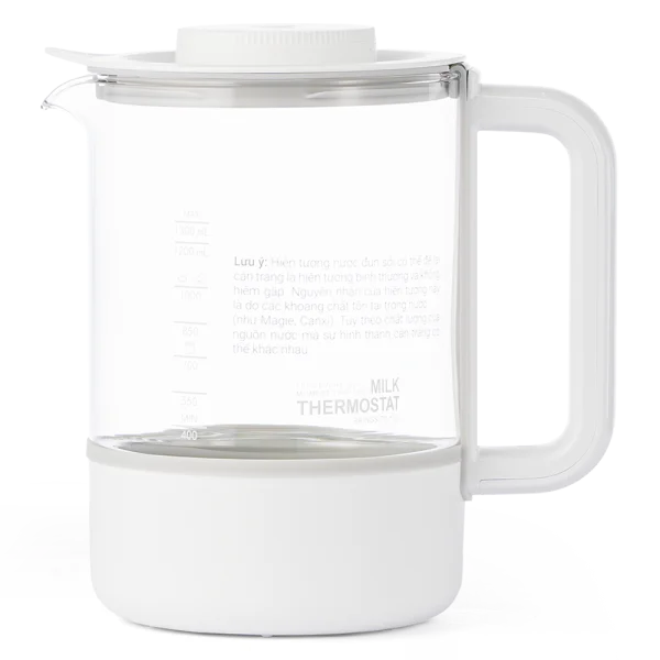 Bình đun và tiệt trùng sấy khô Boboduck F6238 (trắng)