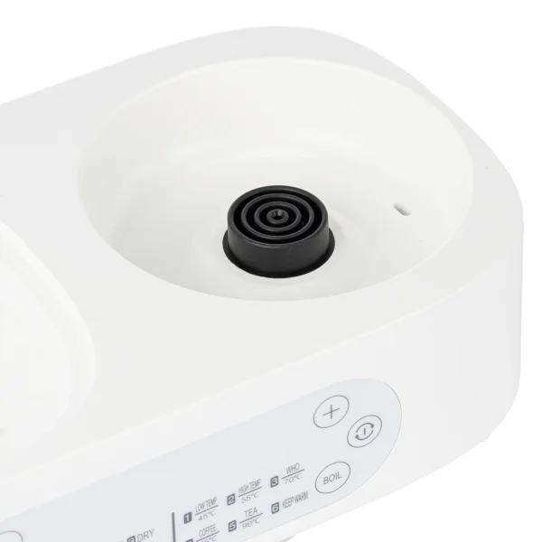 Bình đun và tiệt trùng sấy khô Boboduck F6238 (trắng)