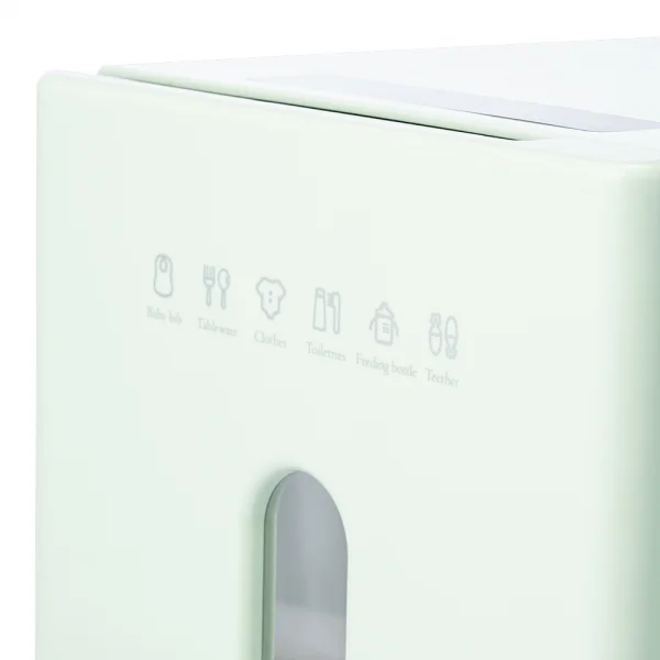 Máy tiệt trùng UV & sấy khô cao cấp Boboduck 10L (F6205 Pro, xanh)