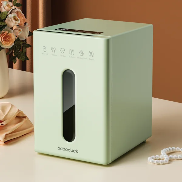 Máy tiệt trùng UV & sấy khô cao cấp Boboduck 10L (F6205 Pro, xanh)