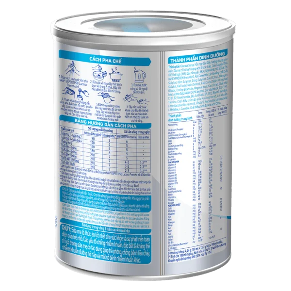 Sữa bột NAN Expert Pro Lactose Free 400g (0 - 36 tháng)
