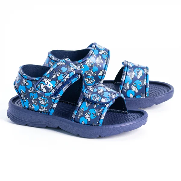 Sandal bé trai Animo A2301_JK013 (19-25,Xanh Navy)