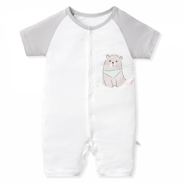 Body tính năng đùi vải modal Animo VĐ522032 (3-6M,Xám)