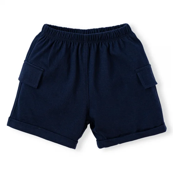 Bộ bé trai ngắn BST Khủng Long Animo HN623011 (6M-6Y,Xanh Navy)