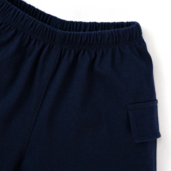 Bộ bé trai ngắn BST Khủng Long Animo HN623011 (6M-6Y,Xanh Navy)