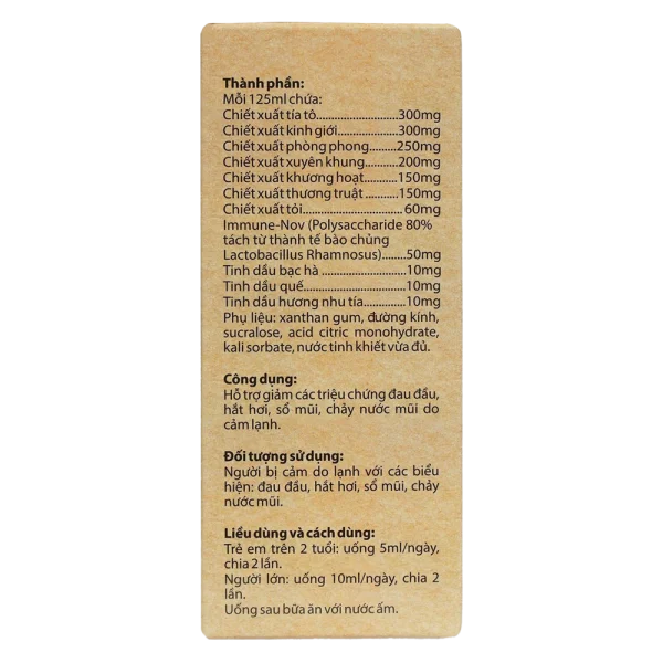 Siro Thanh Lương Thảo