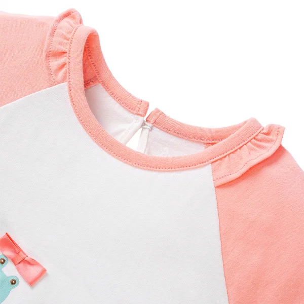 Bộ bé gái ngắn BST Sấu Dâu Tây Animo HS523024 (6M-6Y,Hồng)