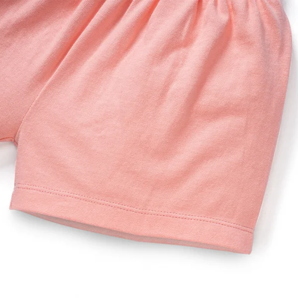 Bộ bé gái ngắn BST Sấu Dâu Tây Animo HS523024 (6M-6Y,Hồng)