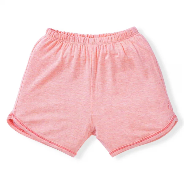 Bộ tính năng ngắn, vải sợi sồi BST Công chúa Animo BMC123104 (3-24M,Hồng dâu)