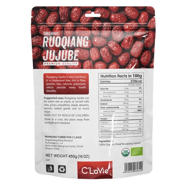 Táo đỏ Ruoqiang hữu cơ C