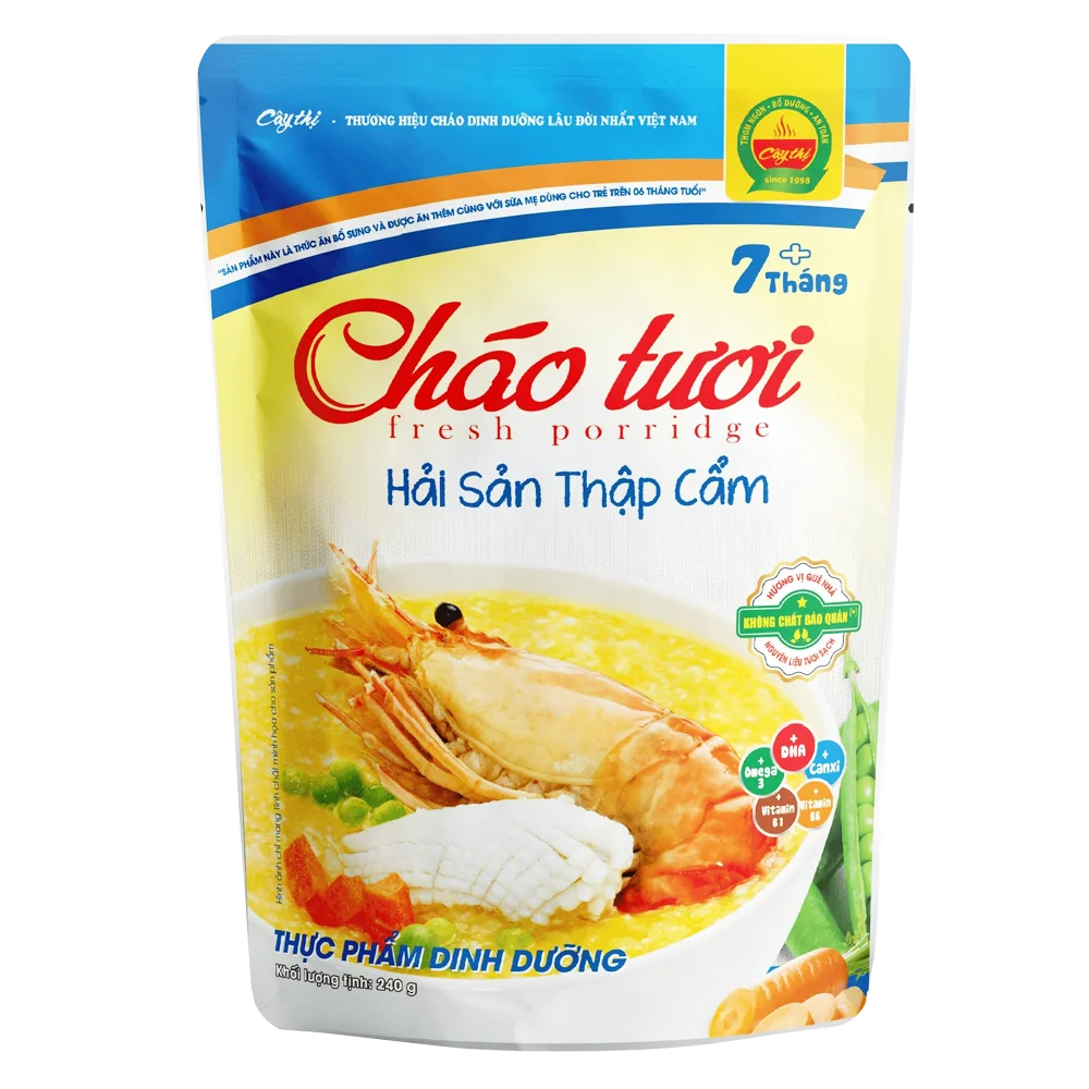 Cháo tươi hải sản thập cẩm Cây Thị (Giao bao bì ngẫu nhiên)