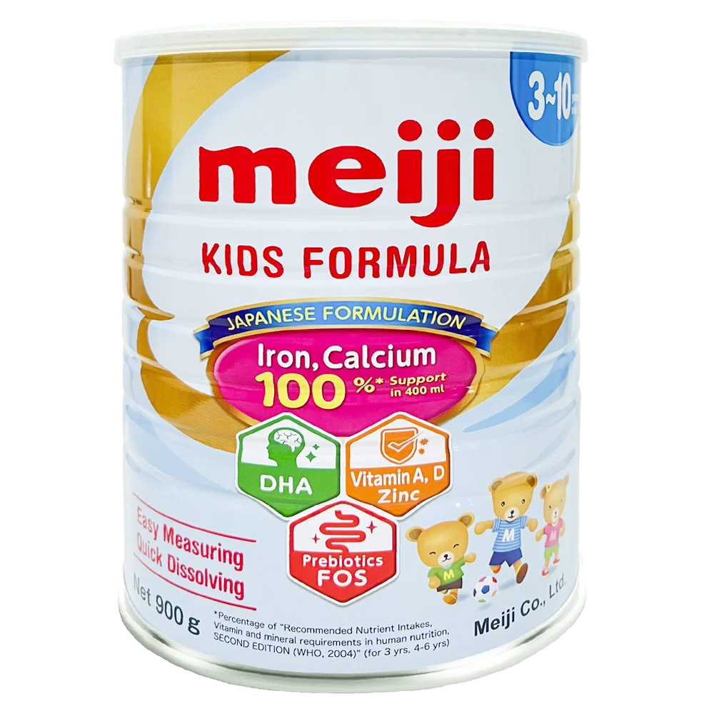 Combo 2 Thực phẩm bổ sung Meiji Kids Formula 900g (3-10 tuổi)