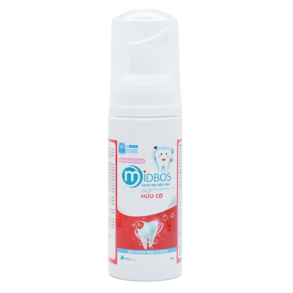 Kem đánh răng tạo bọt MIDBOS 60ml