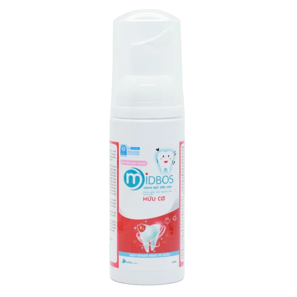 Kem đánh răng tạo bọt MIDBOS 60ml
