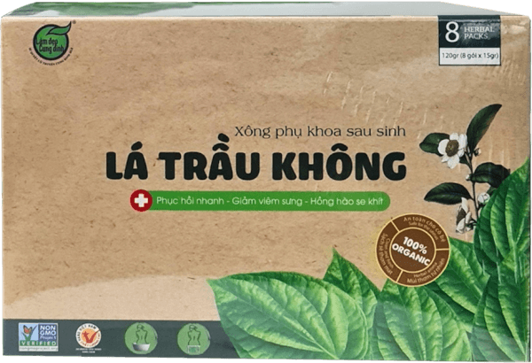 Xông phụ khoa lá trầu không 120g