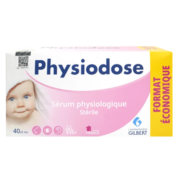 Nước muối sinh lý Physiodose hôp 40 ống (5ml/ống)