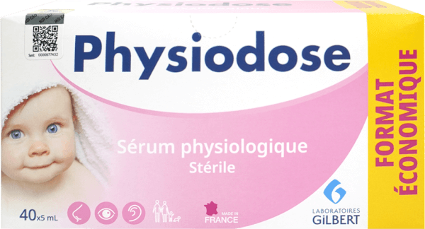 Nước muối sinh lý Physiodose hôp 40 ống (5ml/ống)