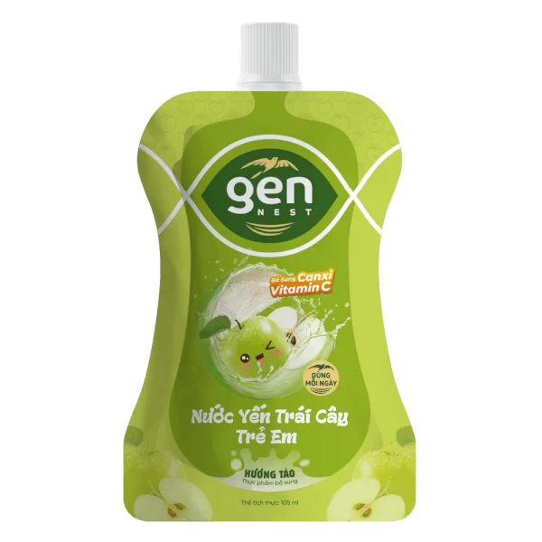 TUI  NUOC YEN GENNEST 105ML 5% Trẻ em Hương Táo