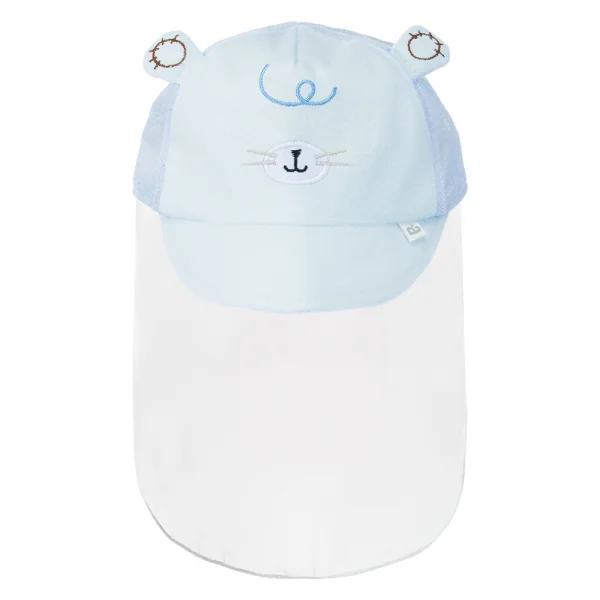 Nón lưỡi trai khăn voan bé trai Animo A2306_MN001 (44cm,Xanh)