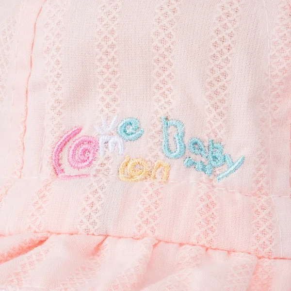 Nón em bé gái vành tròn Animo A2306_MN004 (46cm,Hồng)