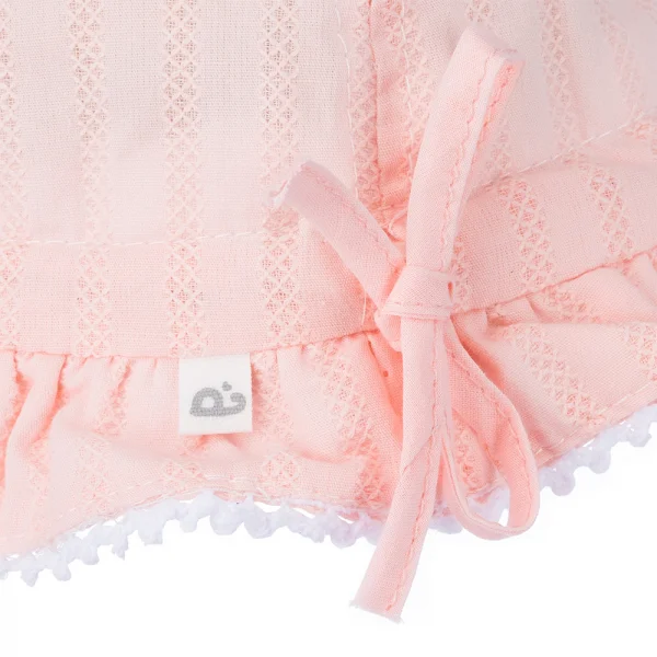 Nón em bé gái vành tròn Animo A2306_MN004 (46cm,Hồng)