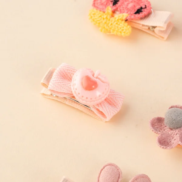 Set kẹp tóc 8 món Animo A2306_MN015 (Hồng)