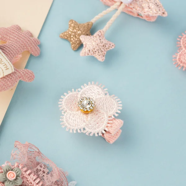 Set kẹp tóc 10 món Animo A2305_MN019 (Hồng)