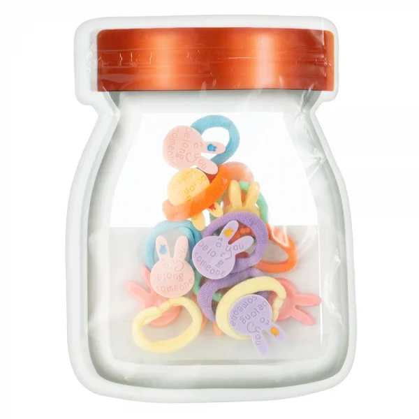 Set cột tóc 10 món hình thỏ Animo A2305_MN016 (Nhiều màu)