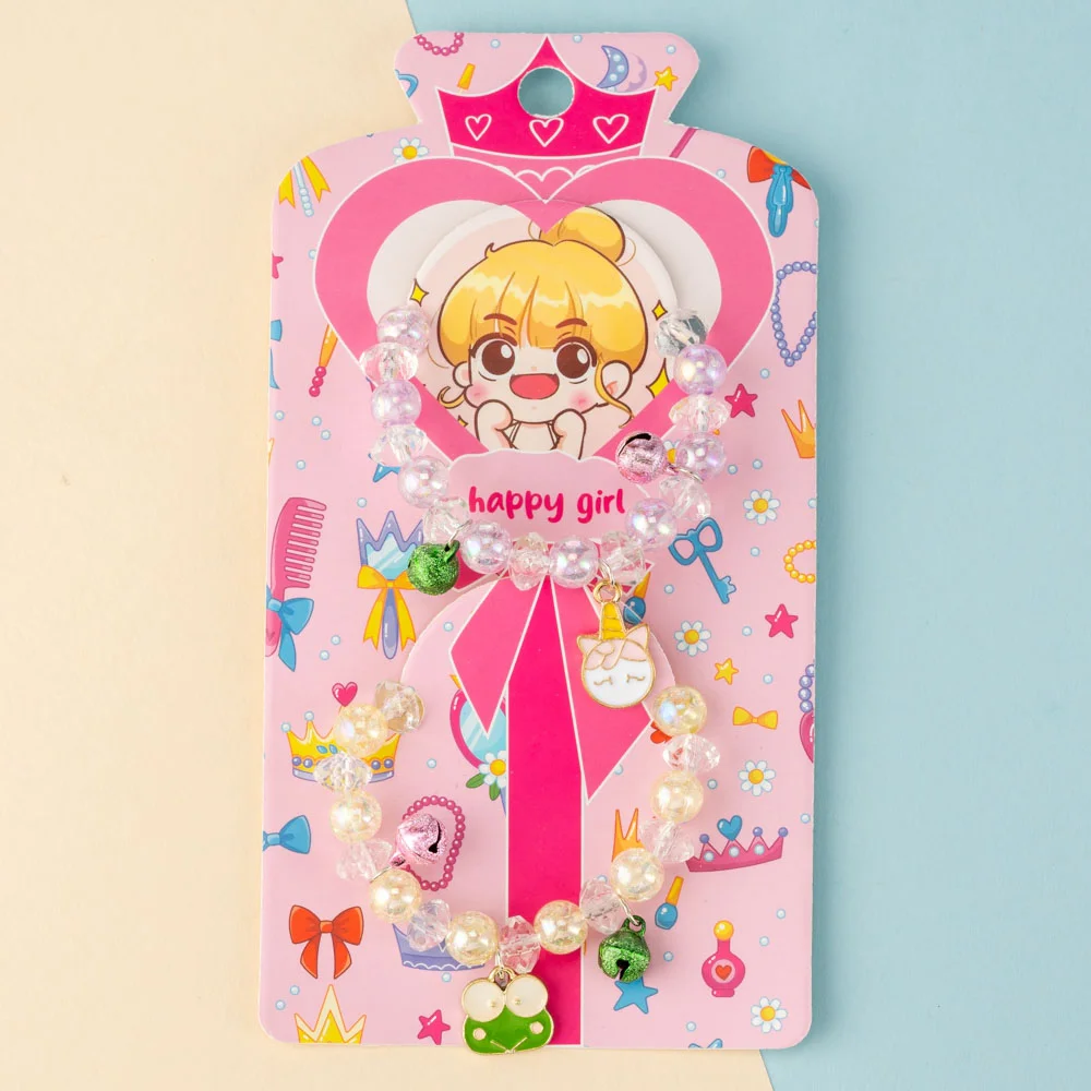 Combo 2 vòng tay lục lạc cho bé Animo A2306_MN010 (Tím_Xanh lá nhạt)