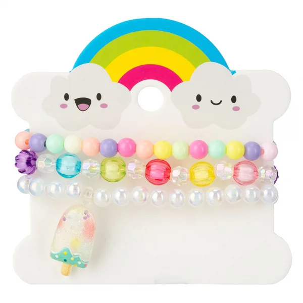 Set 3 vòng tay hình que kem Animo A2305_MN012 (Nhiều màu)