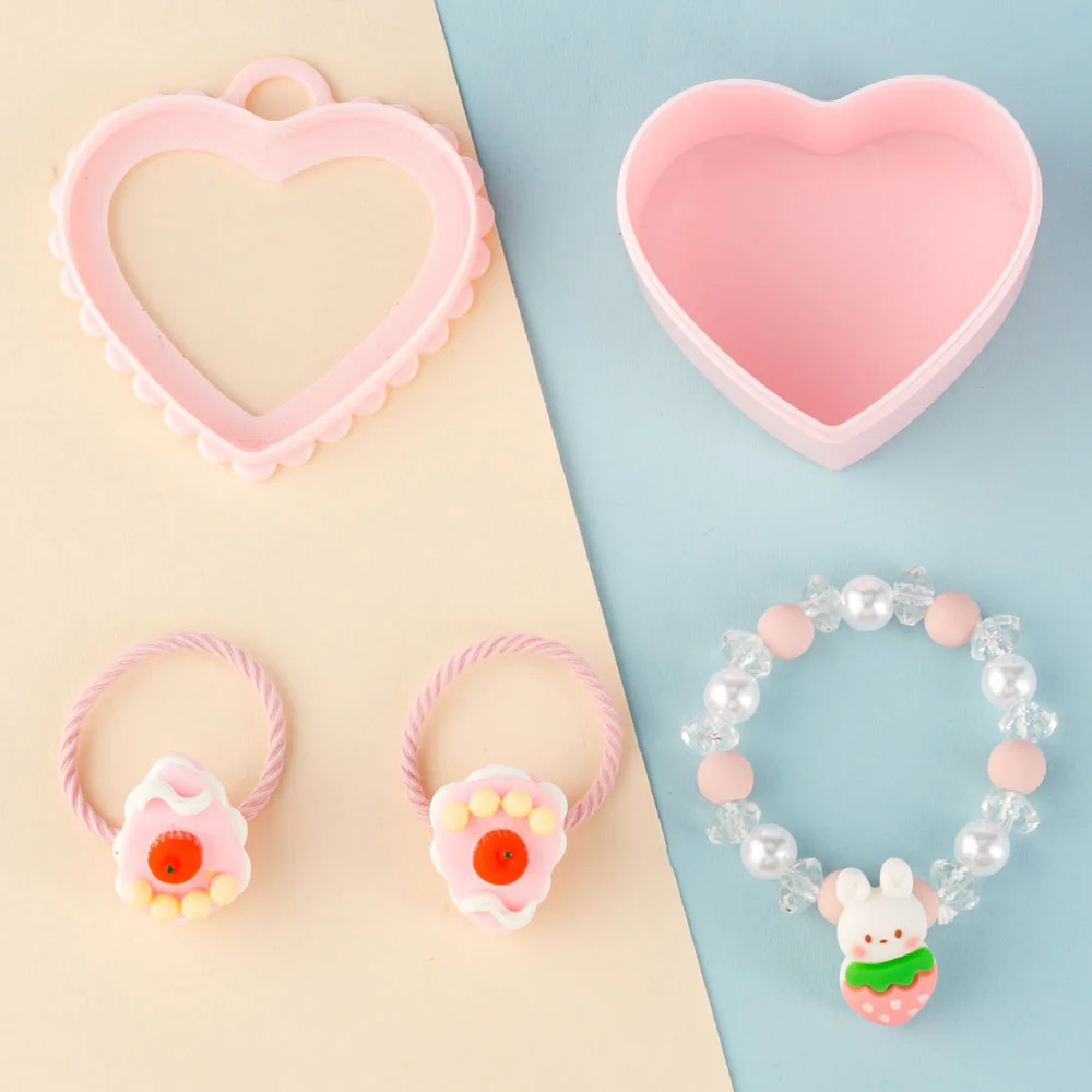 Combo vòng tay và cột tóc thỏ dâu tây Animo A2306_MN011 (Hồng)