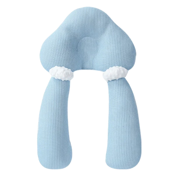 Gối chặn chữ U đa năng, chống bẹp đầu cho bé Animo B2306_MN005 (46x70cm,Xanh)