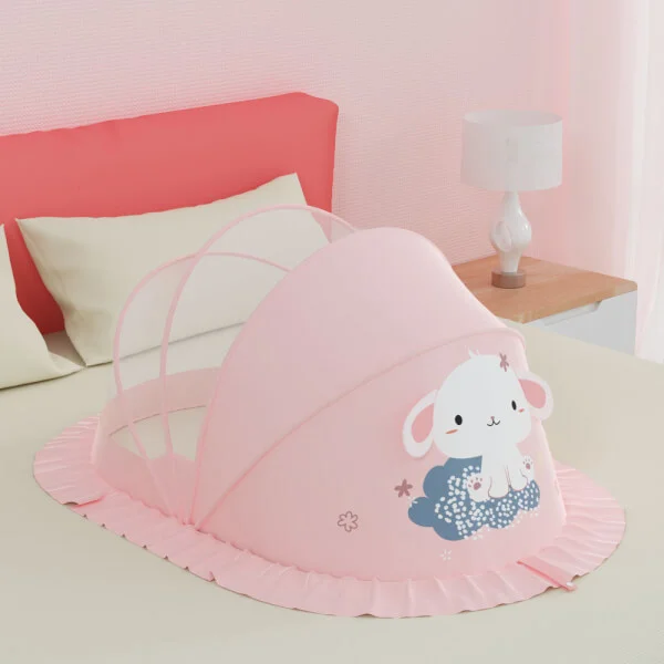 Mùng cao cấp thỏ con Animo B2305_MN001 (110x60x65cm, Hồng)