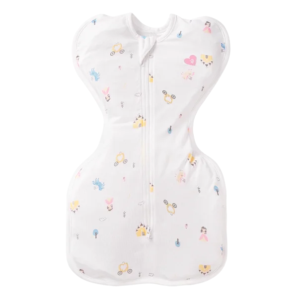 Combo 2 Nhộng chũn sợi tre kháng khuẩn Animo VD423040 (NB,Hồng)