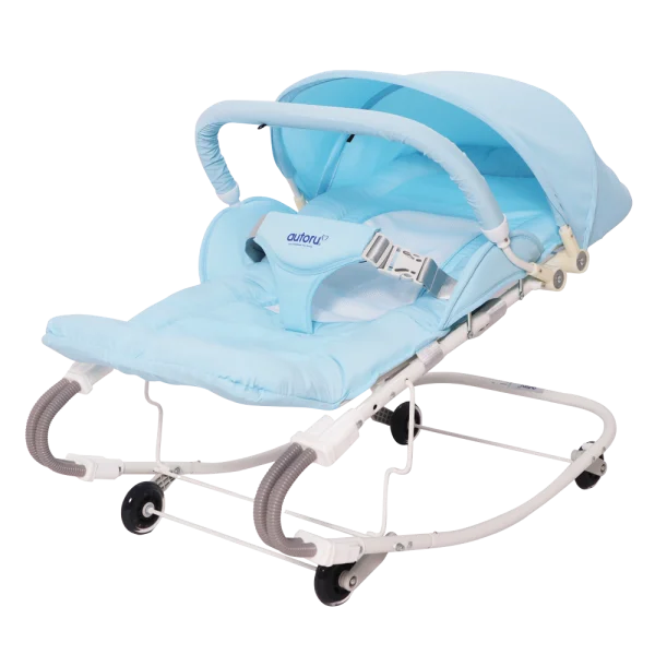 Xe nhún ăn bột có mui Autoru FCF2-M (Xanh Mint)